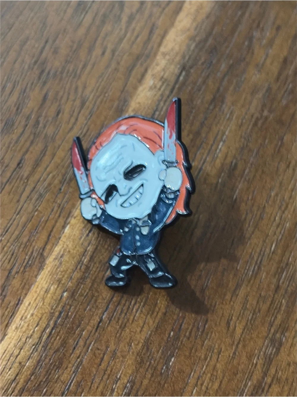 Horror Movie Enamel Pin Set Chibi Scream Pennywise Jigsaw Michael Myers new